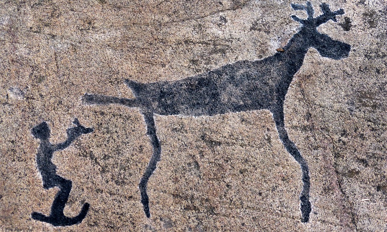 Беломорские петроглифы.  Фото: Wikimedia Commons