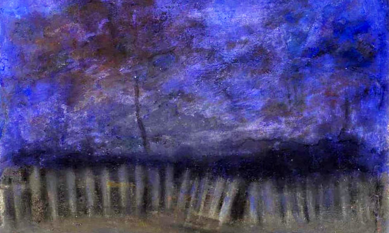 Михаил Ларионов. «Ночной пейзаж». 1903–1905.  Фото: ГМИИ им. А.С. Пушкина/УПРАВИС