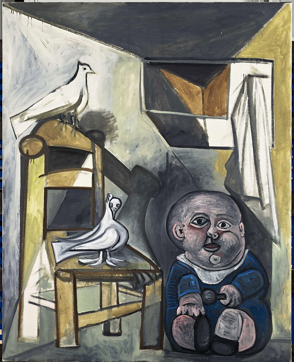 Пабло Пикассо. «Ребенок и голуби». Фото: RMN-Grand Palais (Musee national Picasso-Paris) / Mathieu Rabeau