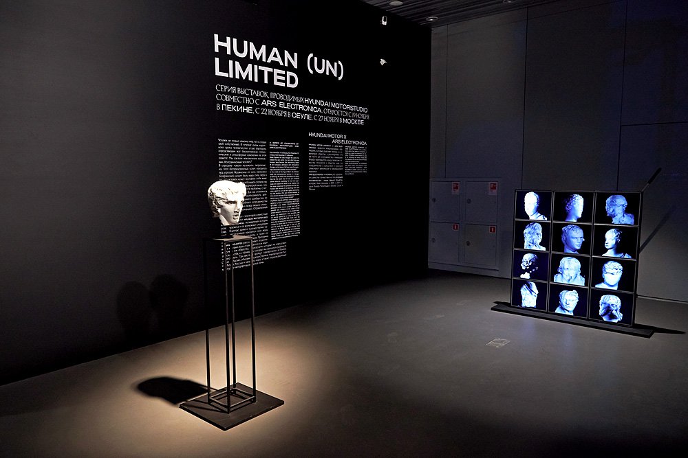 Content Aware Studies Series (2019) Егора Крафта на выставке Human (un)limited в Hyundai Motorstudio Moscow
