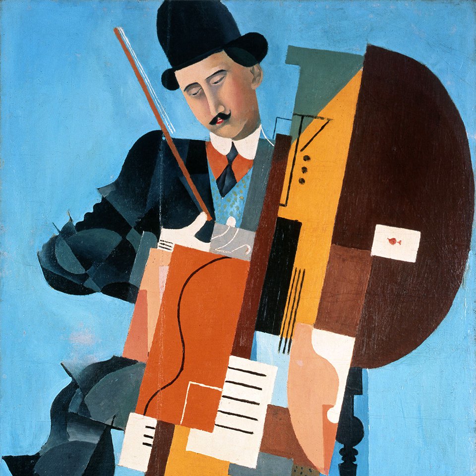 Иван Пуни. «Синтетический музыкант». 1921.  Фото: Берлинская галерея