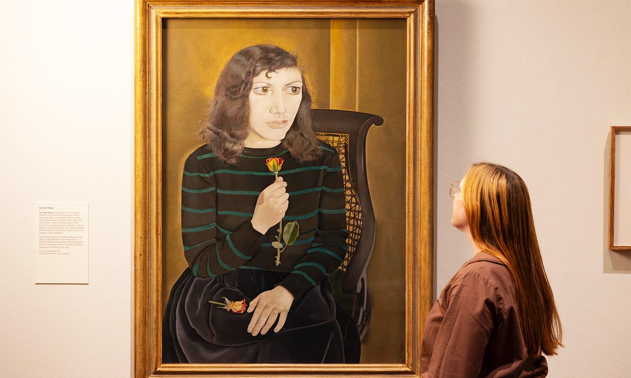 Выставка «Люсьен Фрейд. От рисунка к картине» в Национальной портретной галерее в Лондоне.  Фото: David Parry/National Portrait Gallery