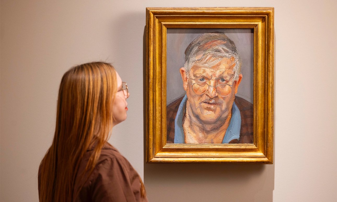Выставка «Люсьен Фрейд. От рисунка к картине» в Национальной портретной галерее в Лондоне.  Фото: David Parry/National Portrait Gallery