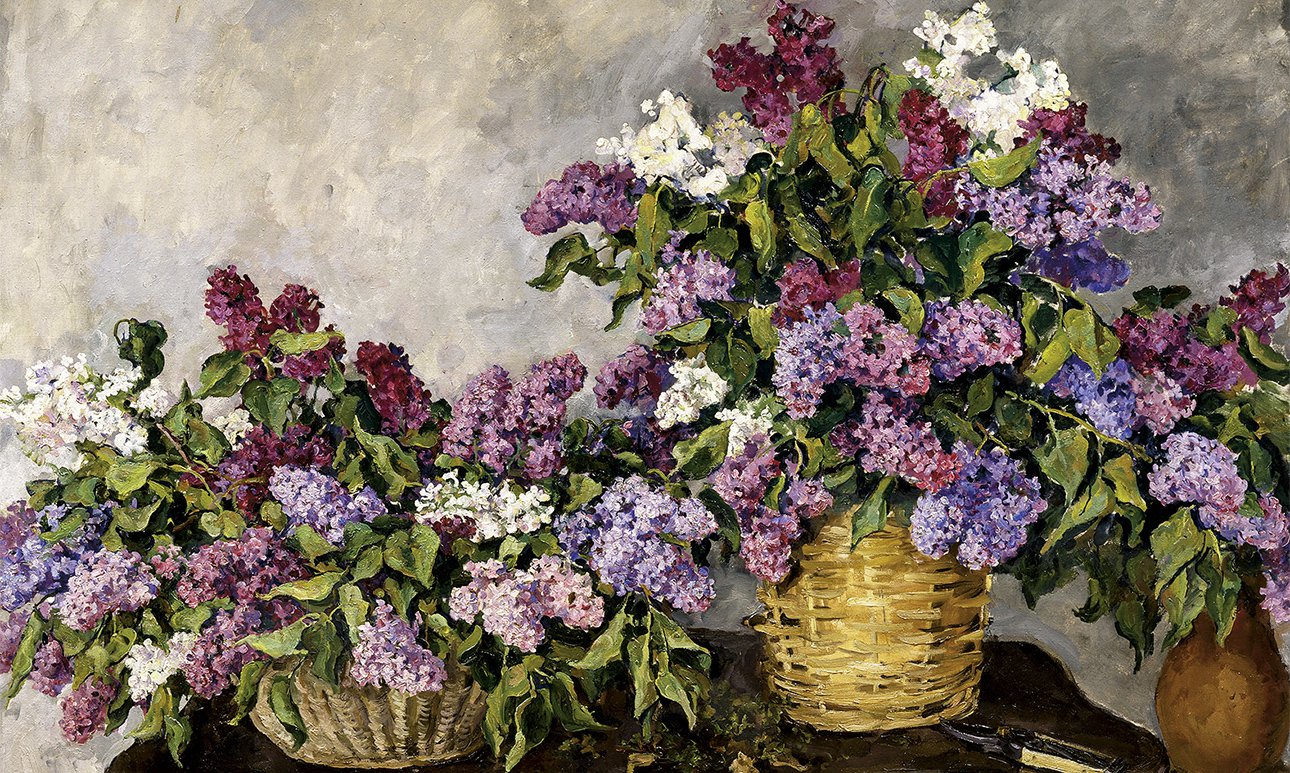 Петр Кончаловский. «Сирень в двух корзинах». 1939. Фото: Государственный Русский музей