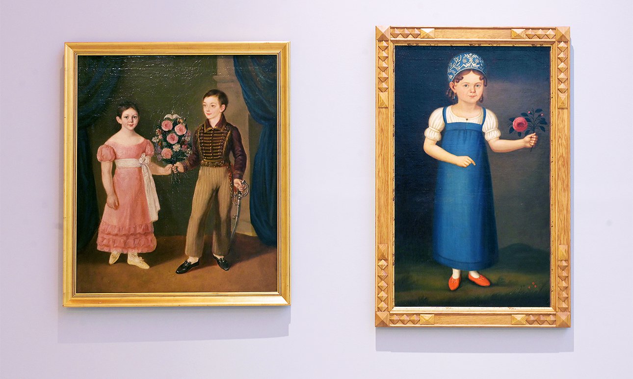 Выставка «За пределами „ученого искусства“. Провинциальный портрет в собрании Эрмитажа». Государственный Эрмитаж.  Фото: Станислав Марченко/Государственный Эрмитаж