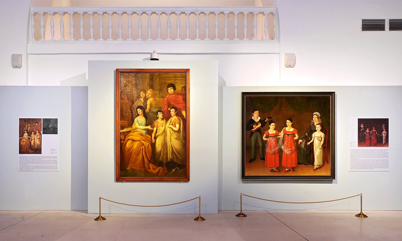 Выставка «За пределами „ученого искусства“. Провинциальный портрет в собрании Эрмитажа». Государственный Эрмитаж.  Фото: Станислав Марченко/Государственный Эрмитаж