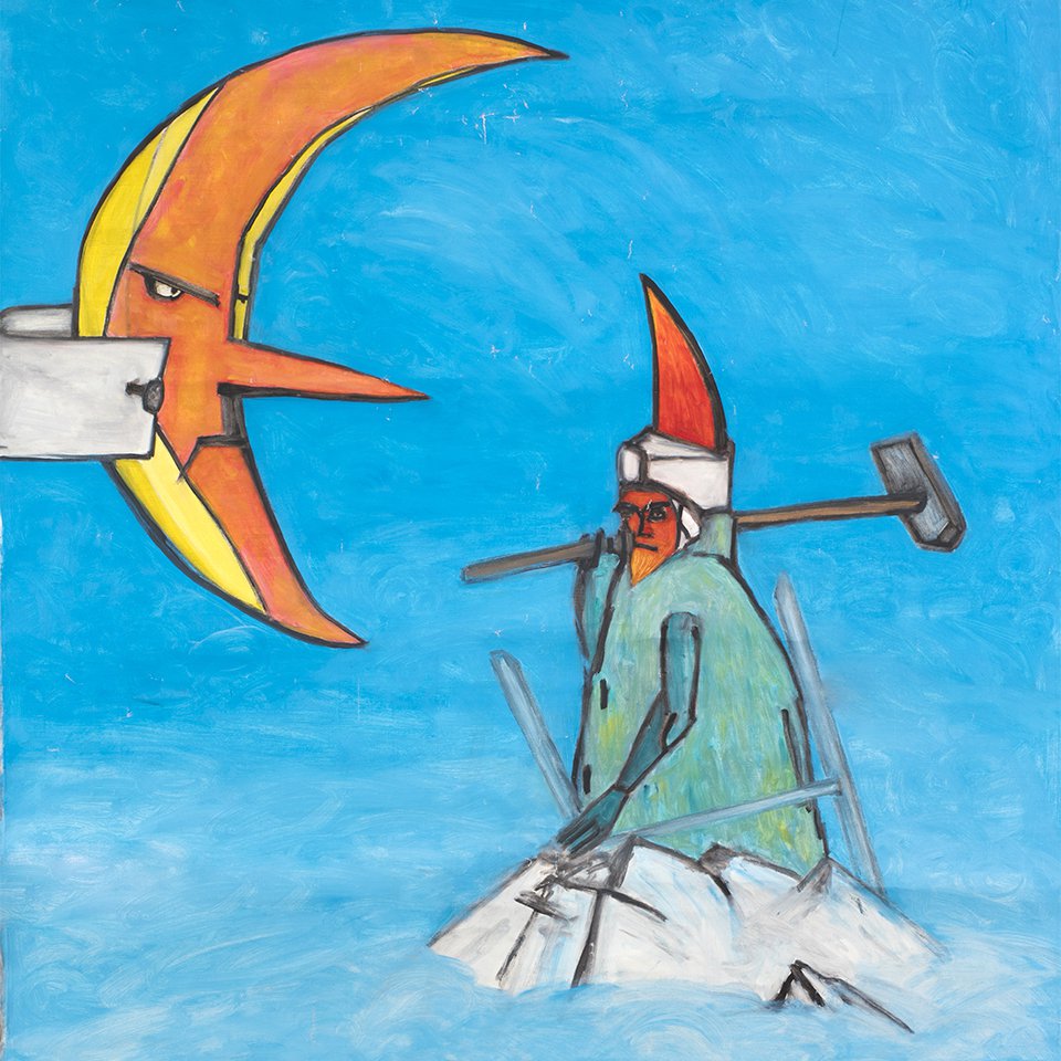 Инал (Савченков). «Сон Вангога на Эвересте». 1999.  Фото: VLADEY