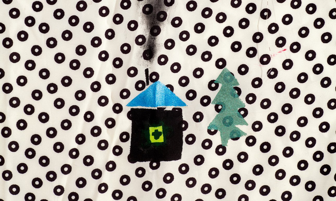 Тимур Новиков.  «Обстрел ракетами». Фрагмент. 1986. Фото: VLADEY