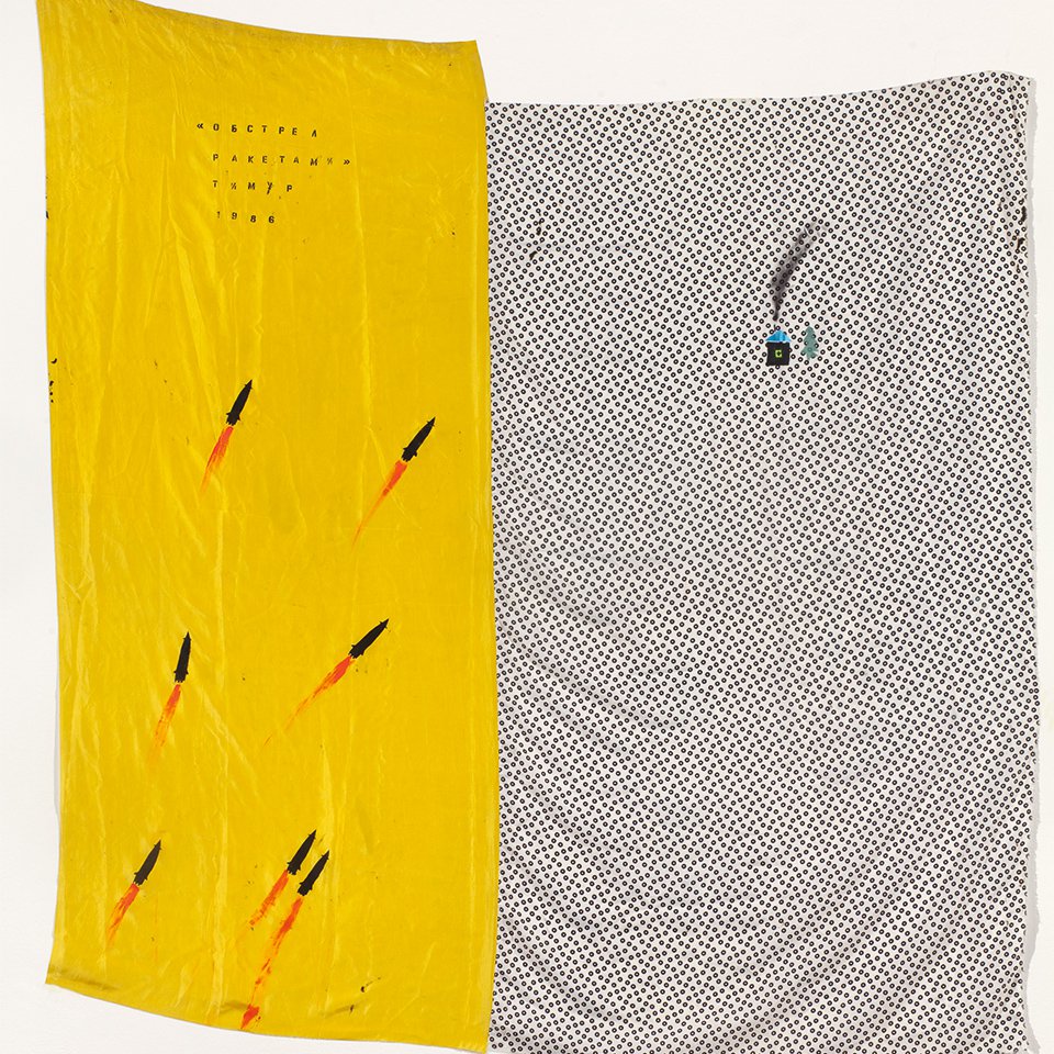 Тимур Новиков. «Обстрел ракетами». 1986. Фото: VLADEY