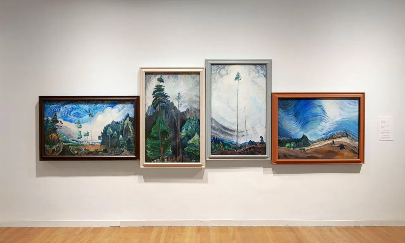 Выставка «Этот зеленый идеал. Эмили Карр и идея природы» в Художественной галерее Ванкувера. Фото: Vancouver Art Gallery