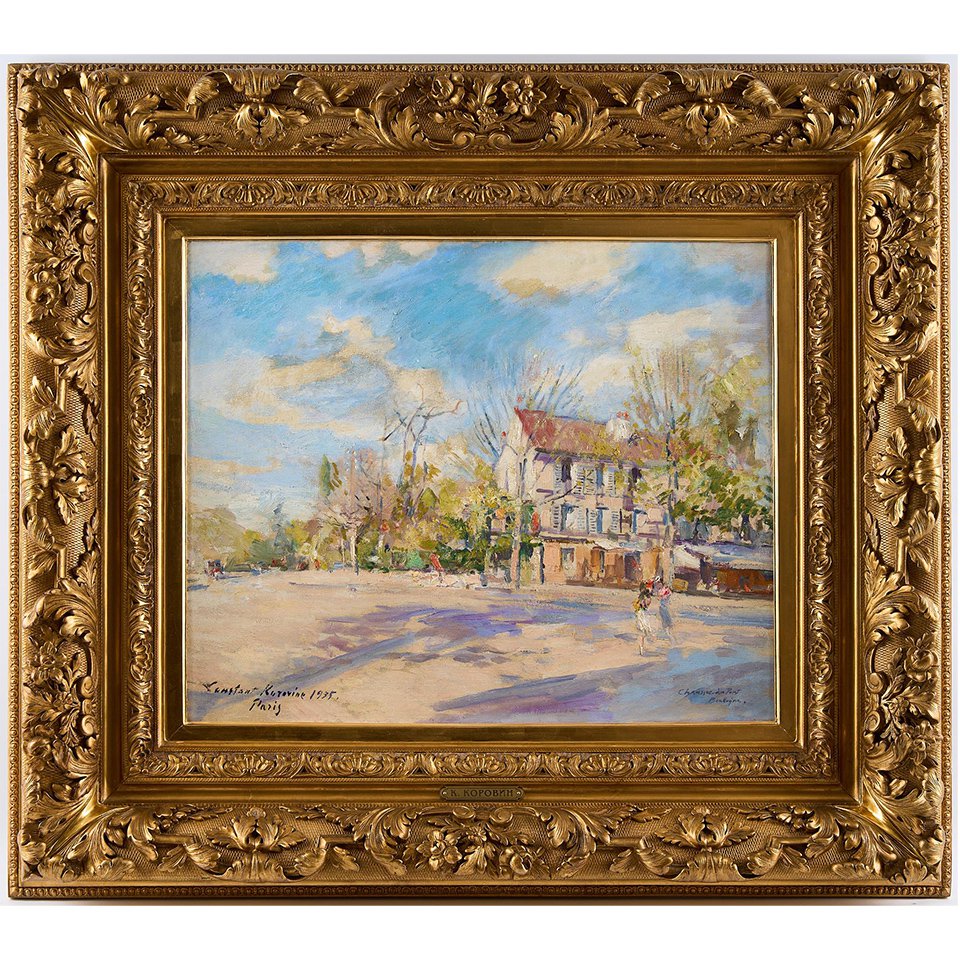 Константин Коровин. «Дорога к мосту. Булонь». 1935. «AI Аукцион», $257 тыс. Фото: ARTin­vest­ment