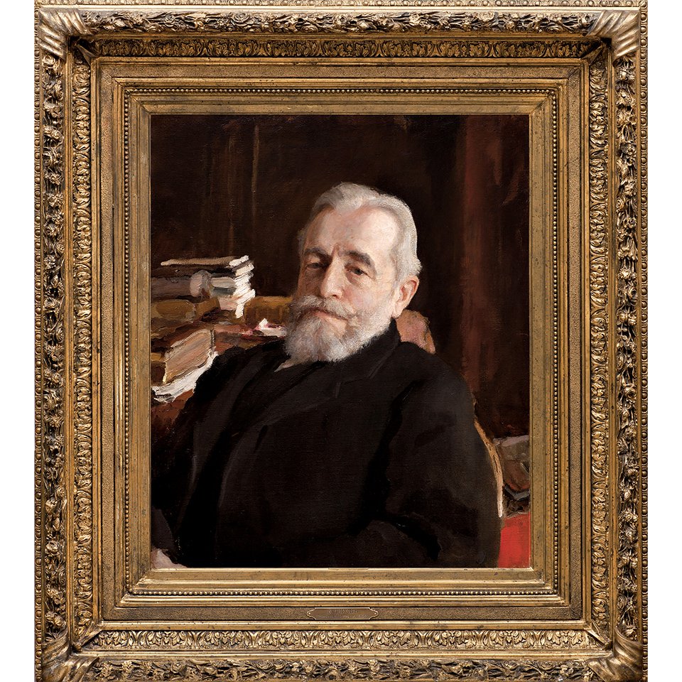 Валентин Серов. «Портрет Дмитрия Григорьевича Дервиза». 1895. Самое дорогое произведение, проданное в России на аукционе в 2025 году. Московский аукционный дом, 92 млн руб. Фото: Московский Аукционный Дом