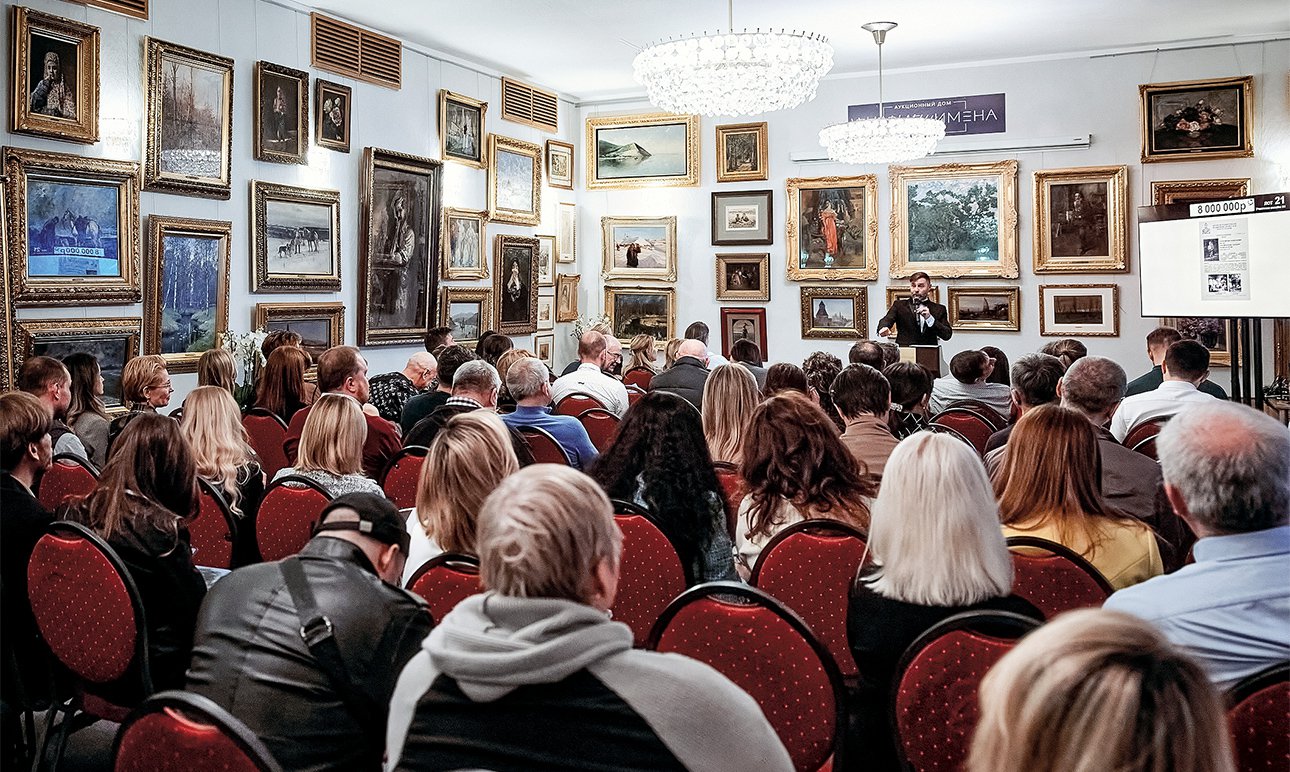 Платформа Bidspirit позволяет участникам онлайн реагировать с той же скоростью, что и в зале. Фото: Александр Овечкин-Лебедев