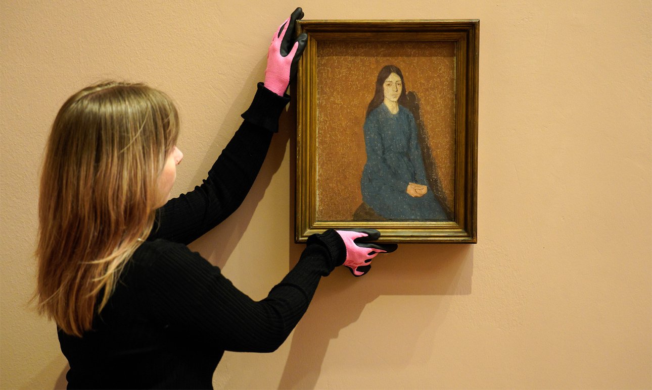 Выставка «Гвен Джон. Странная красота» в Национальном музее Кардиффа.  Фото: Alistair Heap/National Museum Cardiff