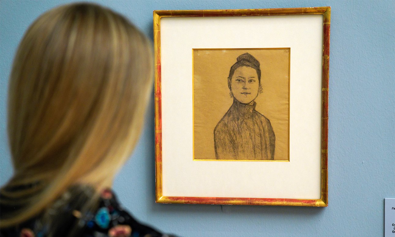 Выставка «Гвен Джон. Странная красота» в Национальном музее Кардиффа.  Фото: Alistair Heap/National Museum Cardiff