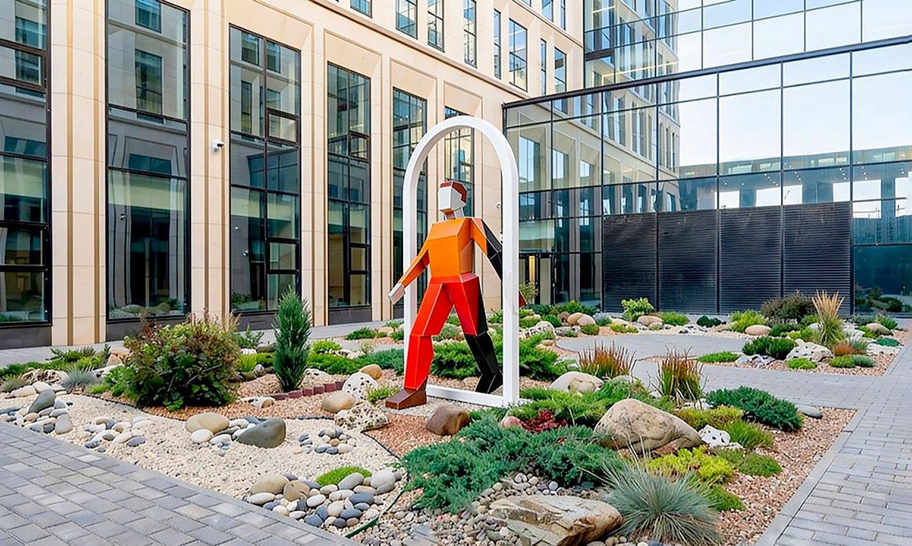 В новой онкологической больнице No 62 в Сколкове открывается выставка «Вместе».  Фото: Московская медицина