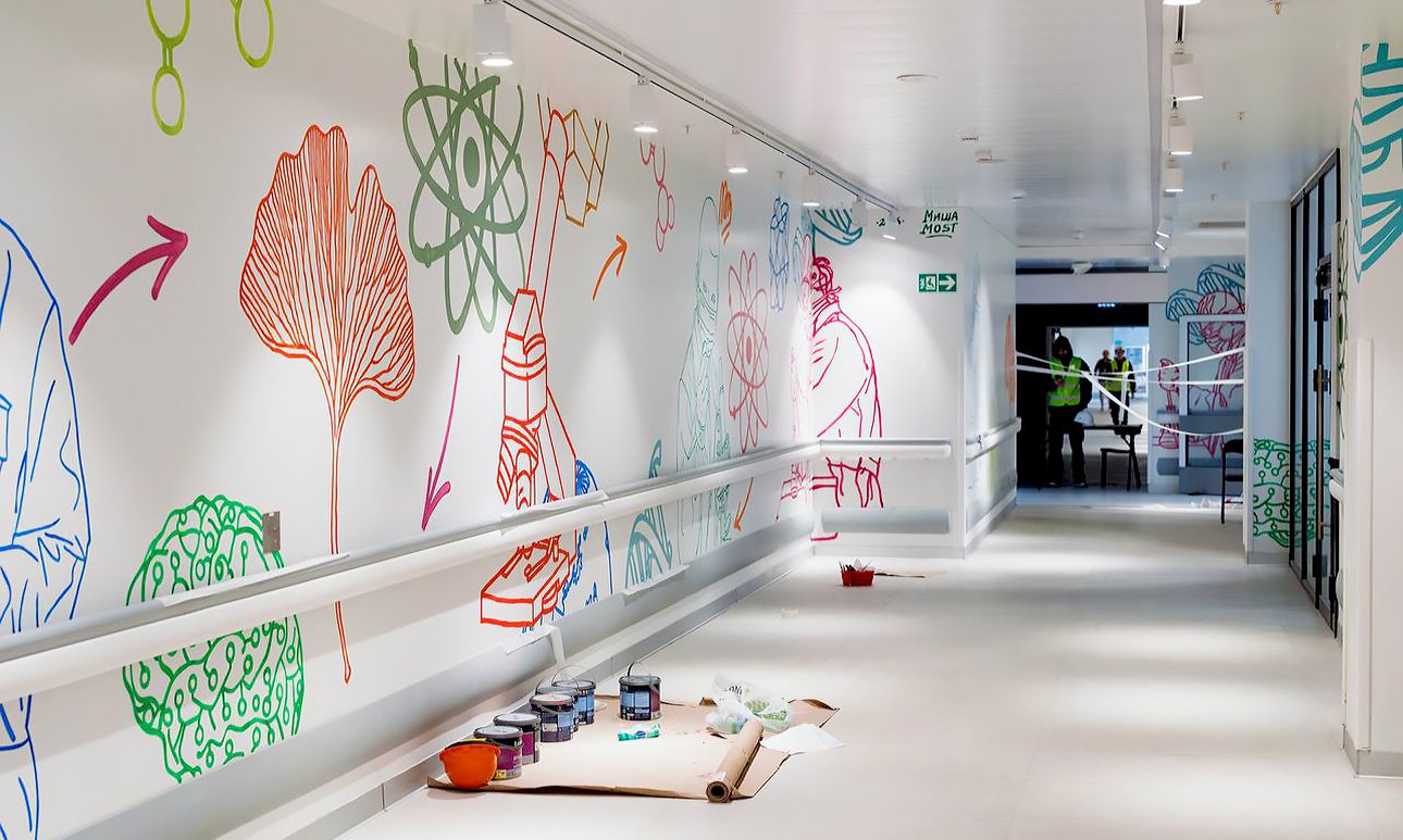 Сложился уникальный синергетический проект, в котором объединились художники со всего мира, крупнейшие арт-институции и партнеры. Фото: Московская медицина