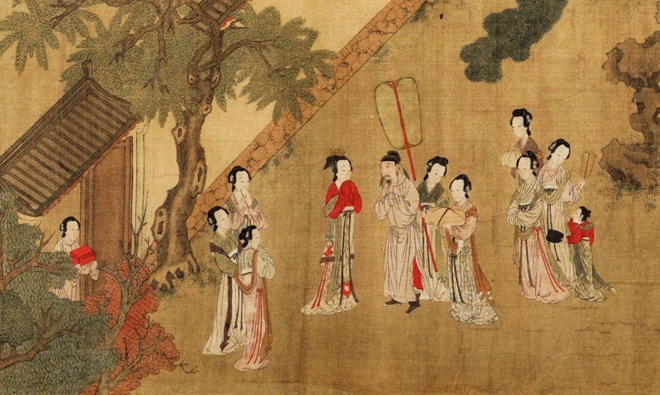 Цю Ин. «История одной поэмы». Около 1552. Фрагмент. Фото: Государственный Музей Востока