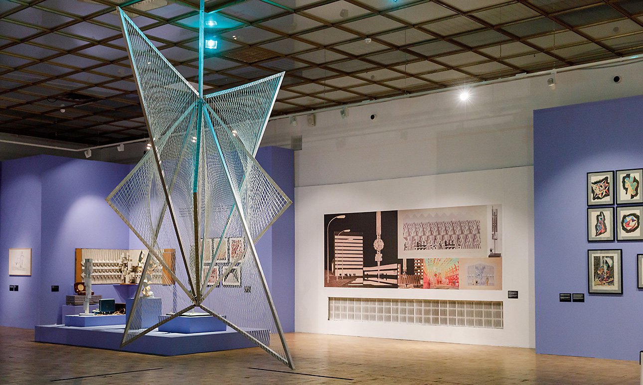 Выставка«Лаборатория будущего. Кинетическое искусство в России» в Новой Третьяковке. 2021.  Фото: галерея «Триумф»