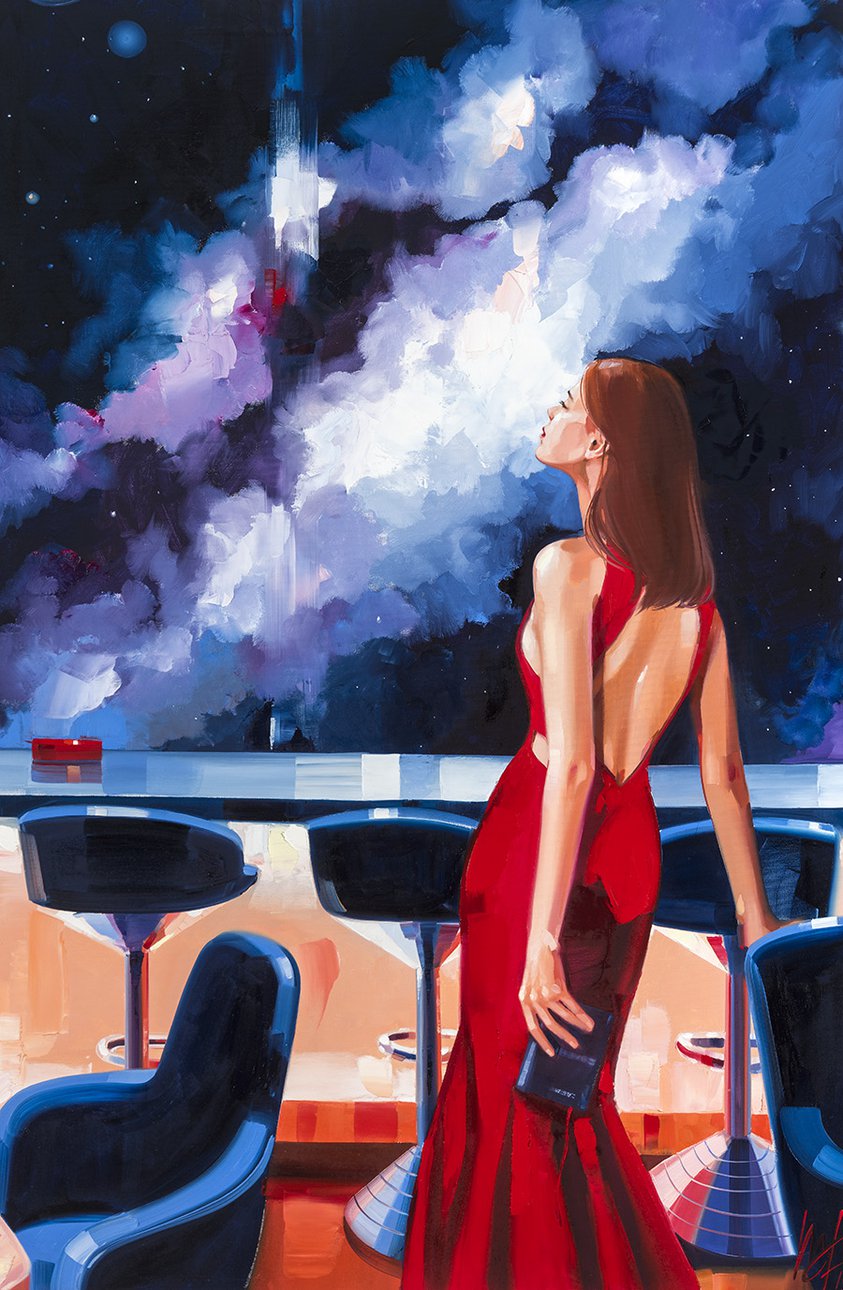 Марина Федорова. «В ресторане». Фото: Марина Федорова