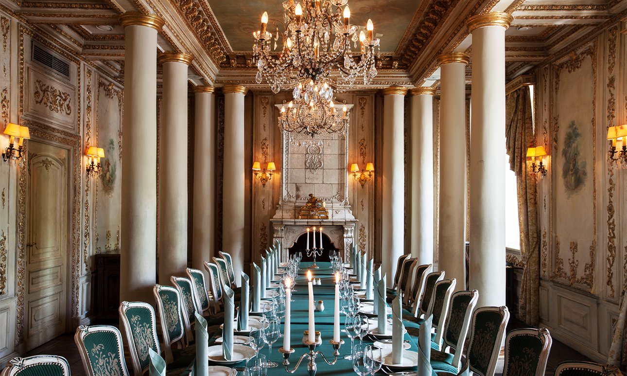 Каминный зал в ресторане «Кафе Пушкинъ». Фото:  ресторан «Кафе Пушкинъ»