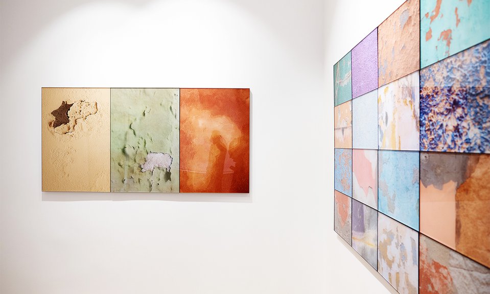 Выставка Тима Парщикова Color Matrix  в галерее Alina Pinsky.  Фото: Николай Зверков