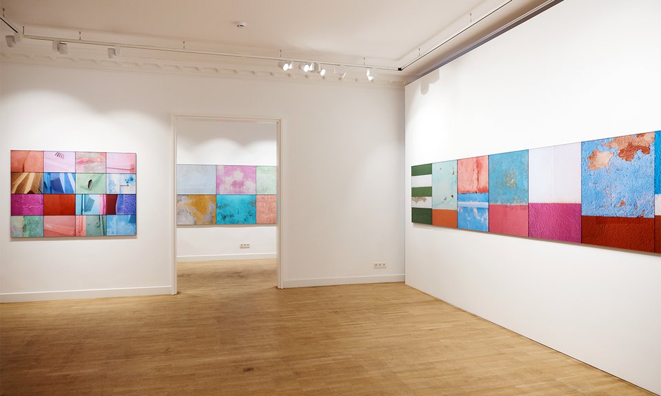 Выставка Тима Парщикова Color Matrix  в галерее Alina Pinsky.  Фото: Николай Зверков