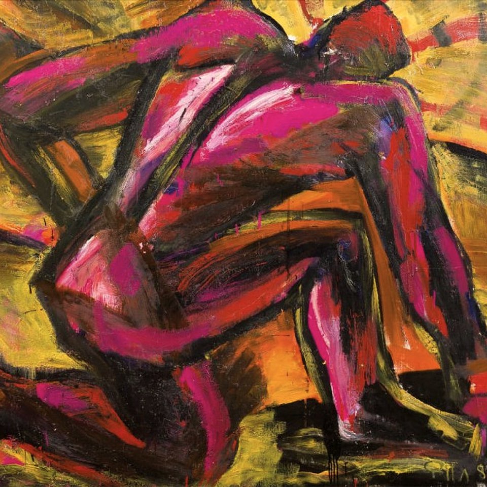 Николай Филатов. «Двигатель».  Фото: Художественная ярмарка «Арт Москва»