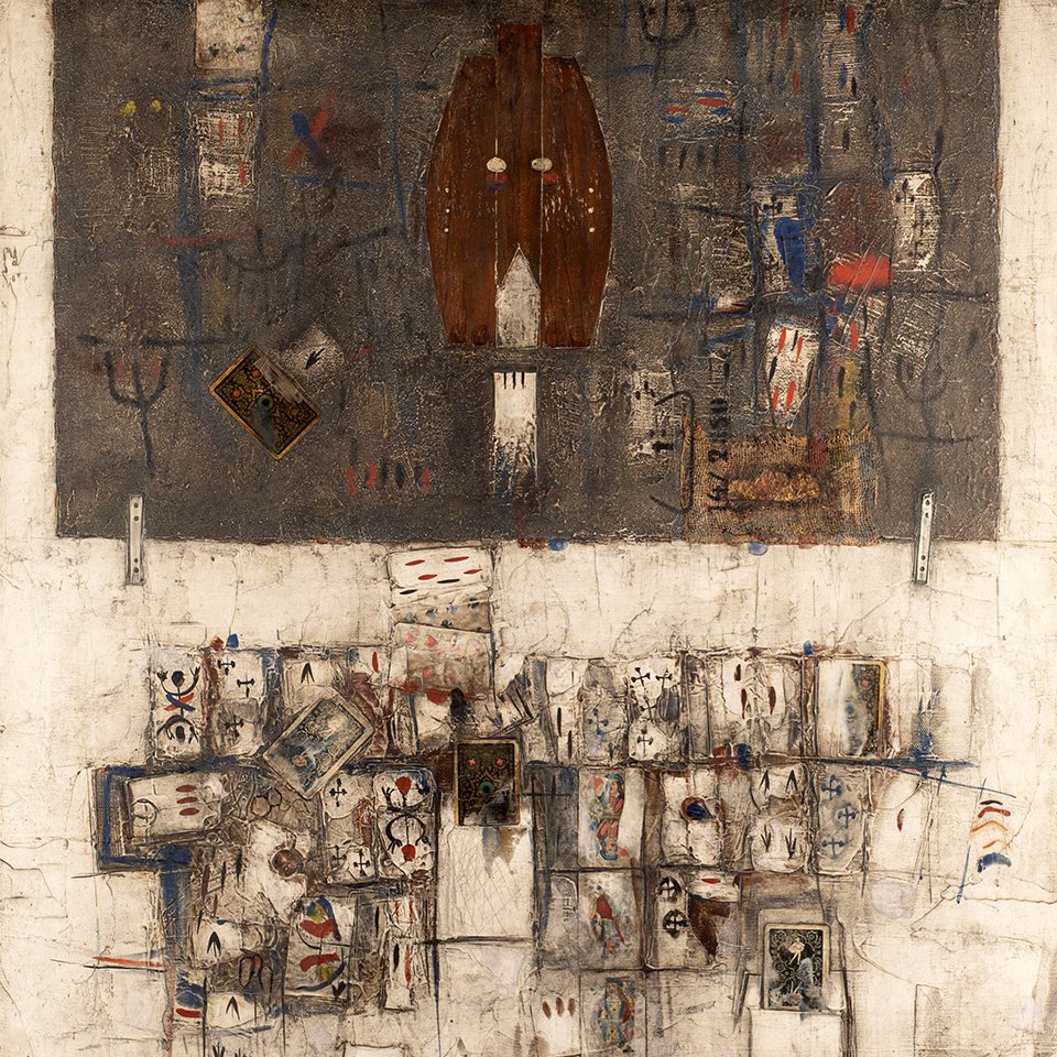 Владимир Немухин. «Маска». 1972. Фото: Художественная ярмарка «Арт Москва»