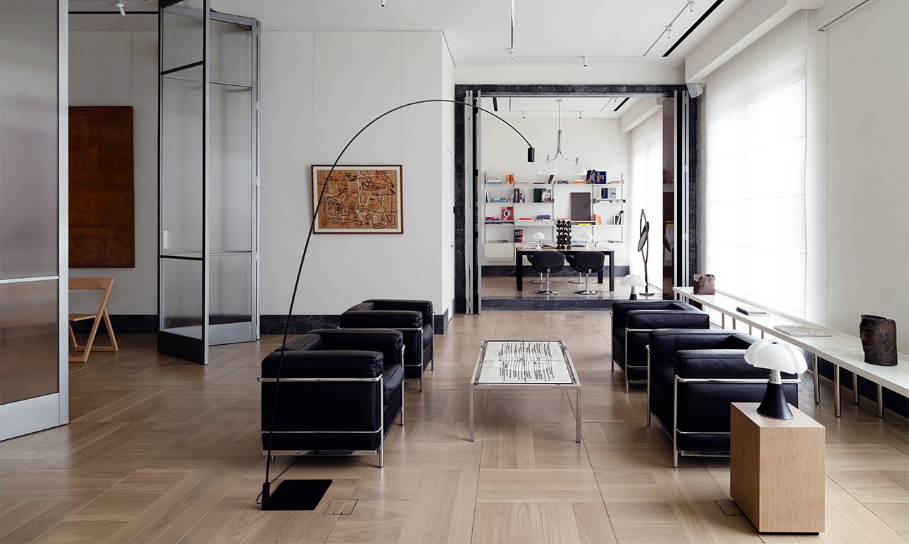 Пространство цифровой экосистемы pl(art)form с выставочной и рабочей зоной.  Фото: pl(art)form