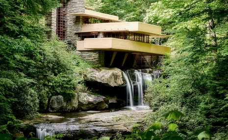 Дом над водопадом наконец избавился от водобоязни