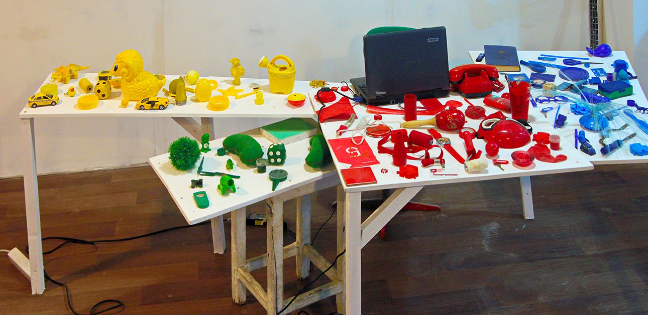 Персональная выставка Эльдара Ганеева «Офис» в ЦСИ «Типография». Краснодар. 2016. Фото: архив Ильдара Ганеева