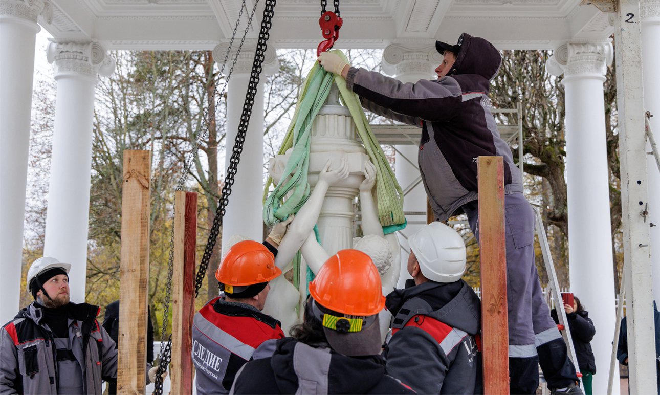 Павильон Трех граций. Фото: ГМЗ «Павловск»