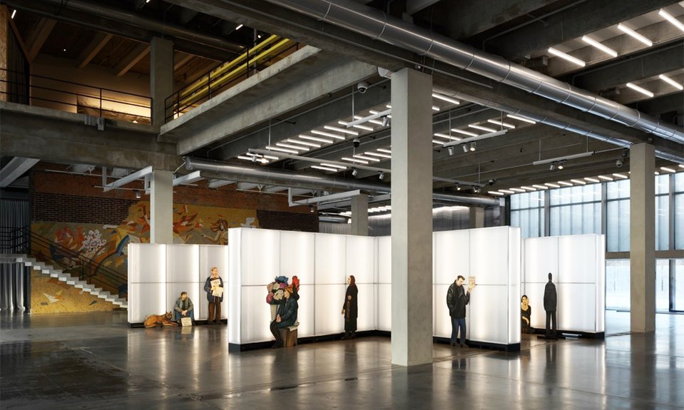 Выставка «Татьяна Назаренко "Переход"» в «Гараже».  Фото: Даниил Анненков/Музей современного искусства «Гараж»