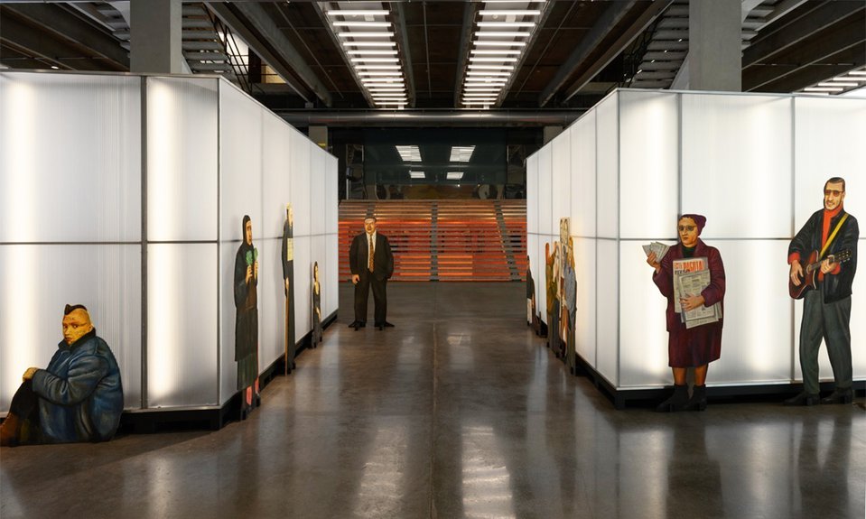 Выставка «Татьяна Назаренко "Переход"» в «Гараже».  Фото: Даниил Анненков/Музей современного искусства «Гараж»