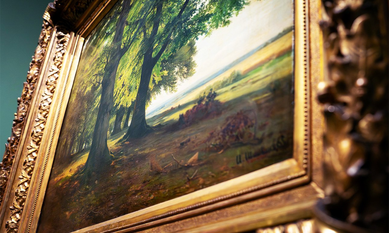 Выставка «Иван Шишкин. Русский лес» в Русском музее. Фото: Савва Приходько/Государственный Русский музей