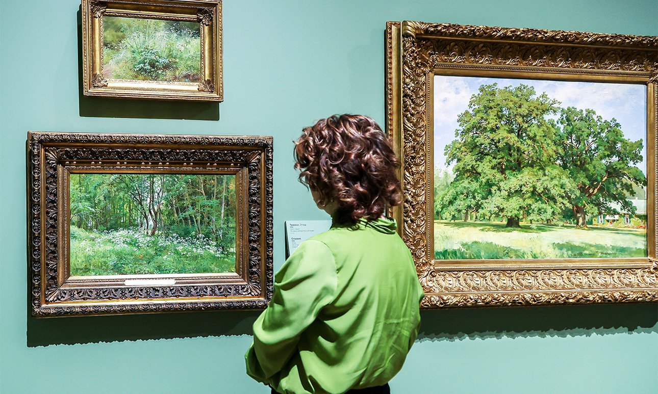 Выставка «Иван Шишкин. Русский лес» в Русском музее. Фото: Олег Золото/Государственный Русский музей