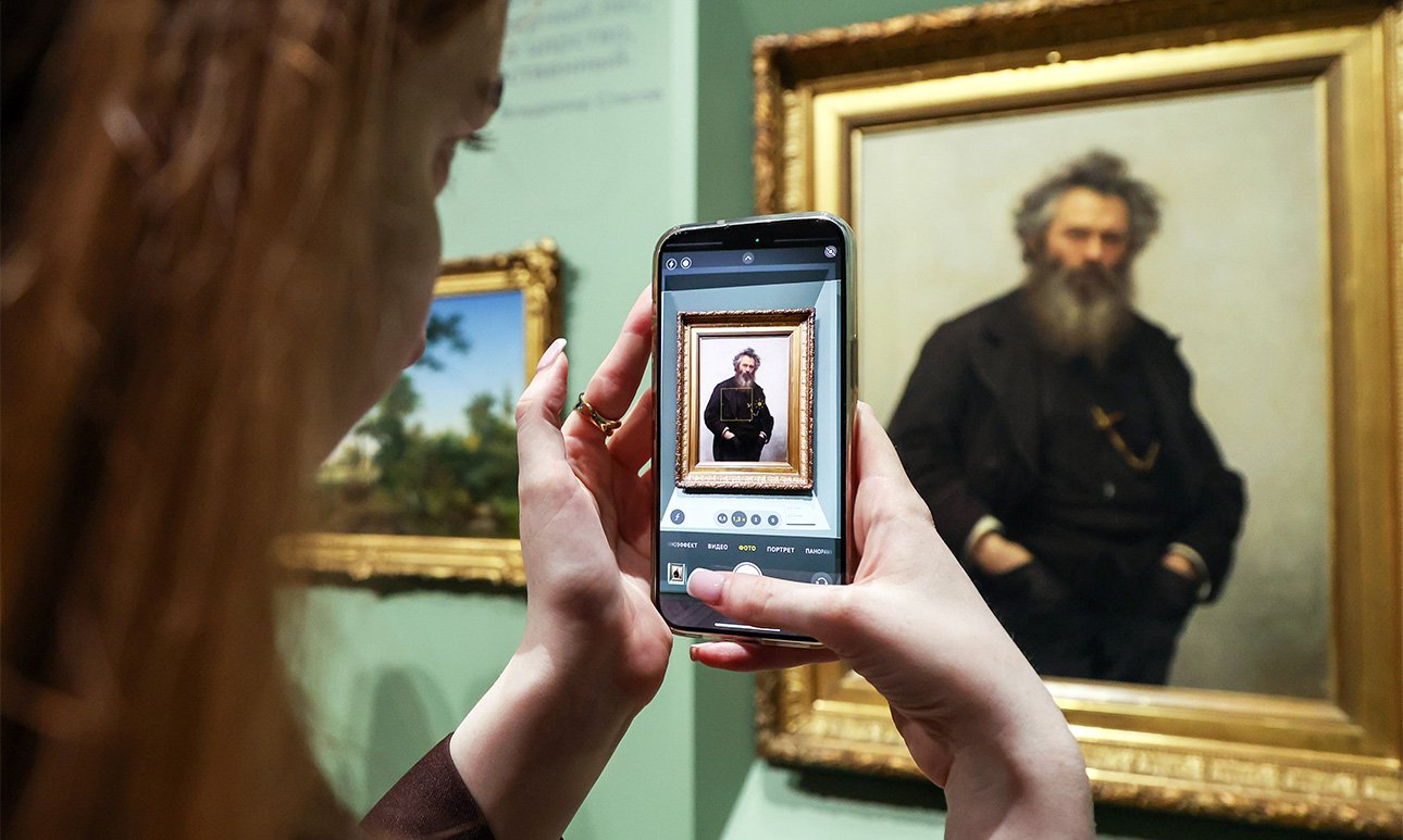 Выставка «Иван Шишкин. Русский лес» в Русском музее. Фото: Олег Золото/Государственный Русский музей