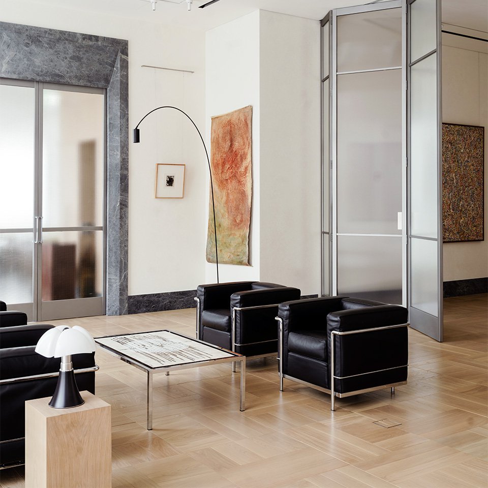 Пространство цифровой экосистемы pl(art)form с выставочной и рабочей зоной. Фото: pl(art)form