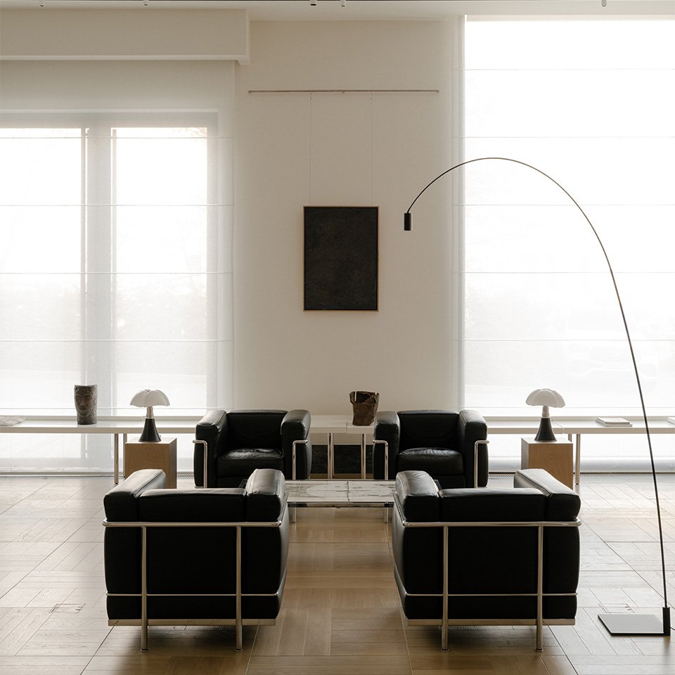 Пространство цифровой экосистемы pl(art)form с выставочной и рабочей зоной. Фото: pl(art)form