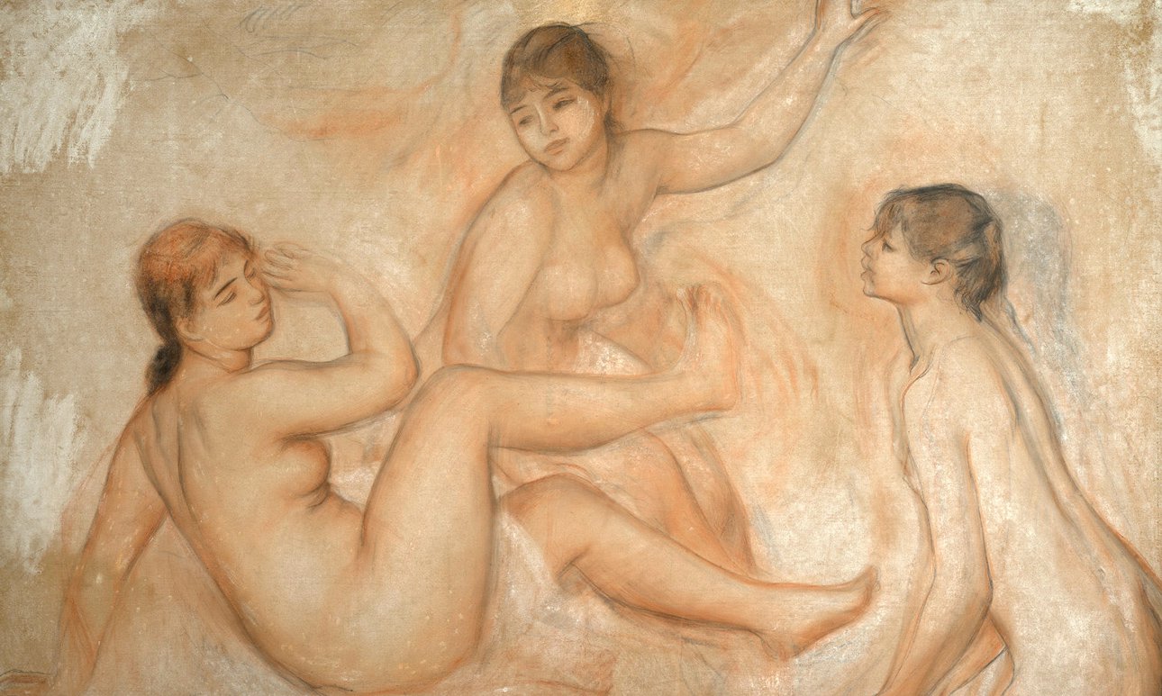 Пьер-Огюст Ренуар. «Три купальщицы». Около 1886. Фото: Michel Urtado/Musée d’Orsay