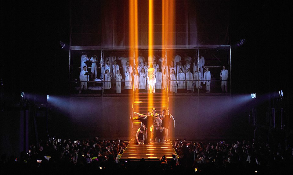 Концерт-открытие фестиваля Intervals. Постановка Владимира Варнавы.   Фото: Дмитрий Чунтул