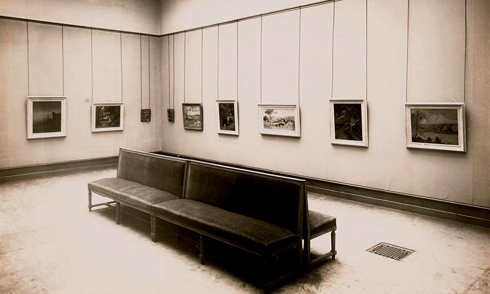 Выставка Луи Элшемуса в Valentine Gallery в 1932.  Фото: The Archives of American Art