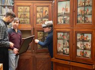 Графским шкафам в Русском музее оказано всемерное уважение