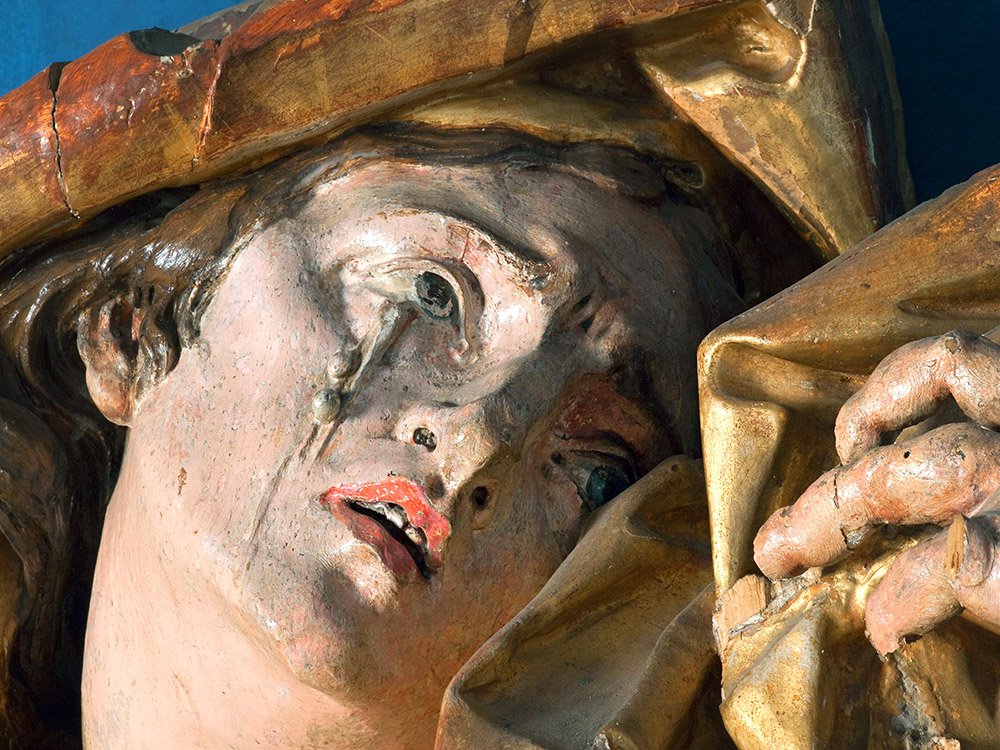 Деревянные фигуры Иоганна Георга Пинзеля из Львова показывают в венском Бельведере. Сourtesy of Lviv National Gallery