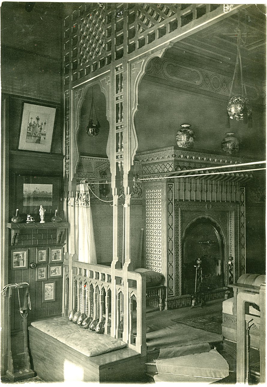 Мавританская комната Александровского дворца. 1920-е - 1930-е. Фото: ГМЗ «Царское село»