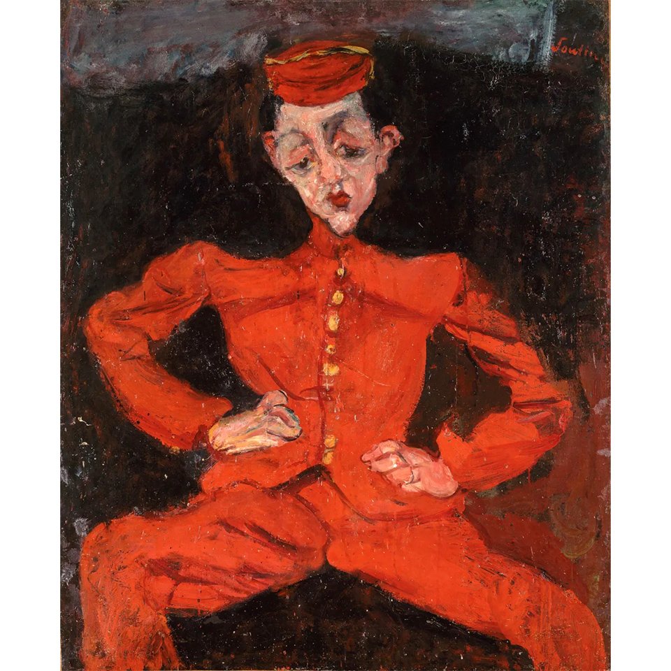 Хаим Сутин. «Грум». 1925.  Фото: Centre Pompidou