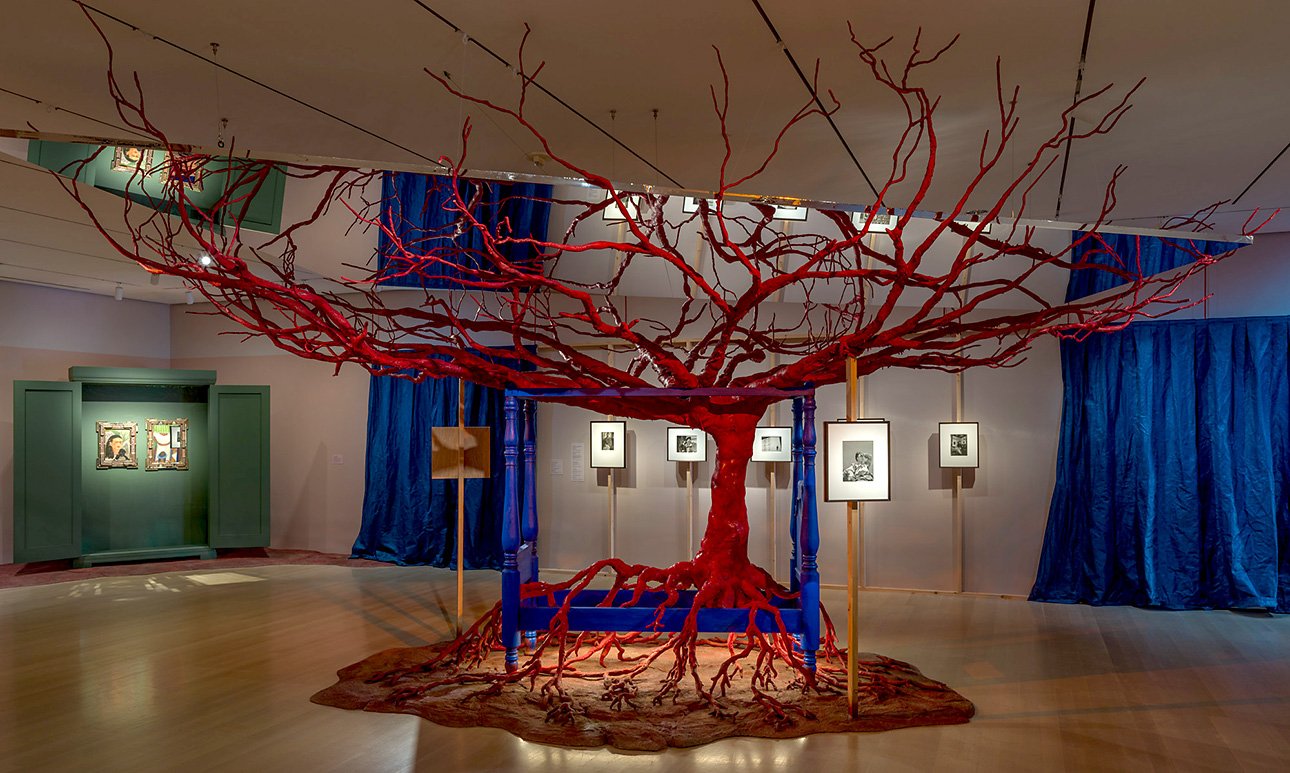 В нью-йоркским MoMA открыли экспозицию, посвященную Фриде Кало и Диего Ривере («Фрида и Диего. По- следний сон»). Фото: Jonathan Dorado/The Museum of Modern Art