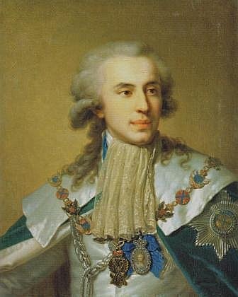 И. Б. Лампи Старший (?). Портрет князя П.А.Зубова. 1790-е. Холст, масло. ГМИ СПб