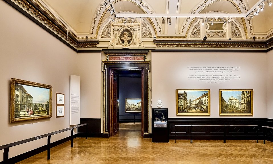 Выставка «Каналетто и Беллотто» в Музее истории искусств.  Фото: Kunsthistorisches Museum, Vienna